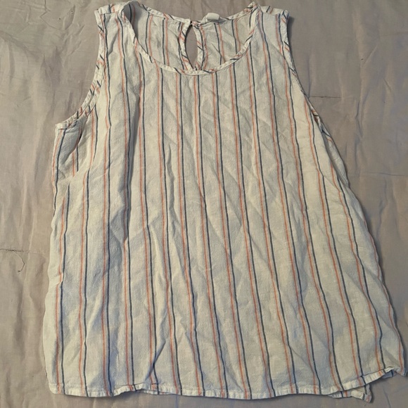 Caslon Tops - Caslon Striped Tank Top